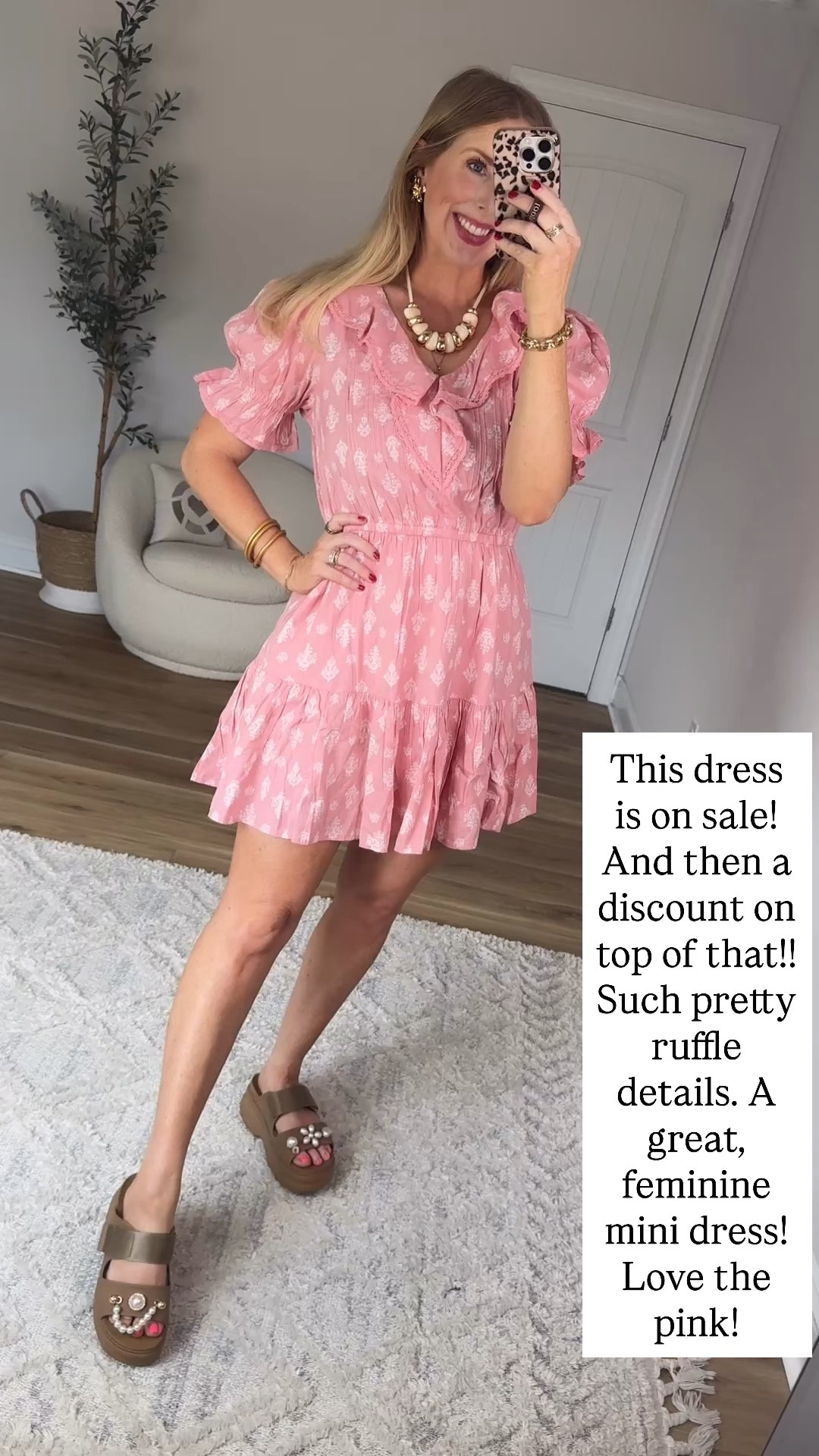 Kohls try on, Lauren Conrad dress, pink ruffle dresss

#LTKmomlife #LTKSaleAlert #LTKootd