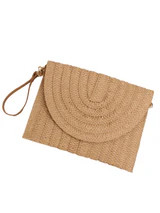 'Selina' Rattan Clutch/ Shoulder Bag (3 Colors) | Goodnight Macaroon