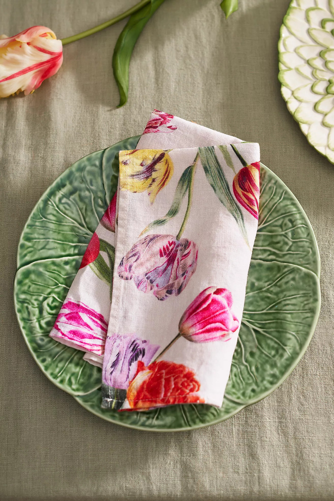 By Hope Tulip Napkin | Anthropologie (US)