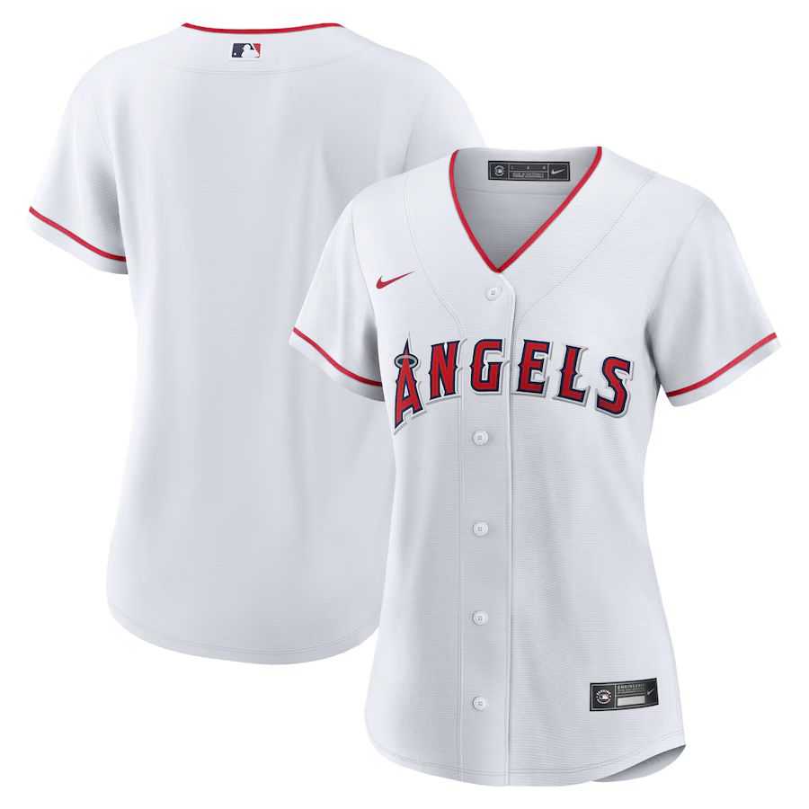 Women's Los Angeles Angels Nike White Home Replica Team Jersey | MLB Shop