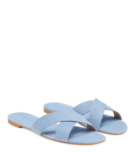 Roza Flat Slide | Stuart Weitzman Outlet