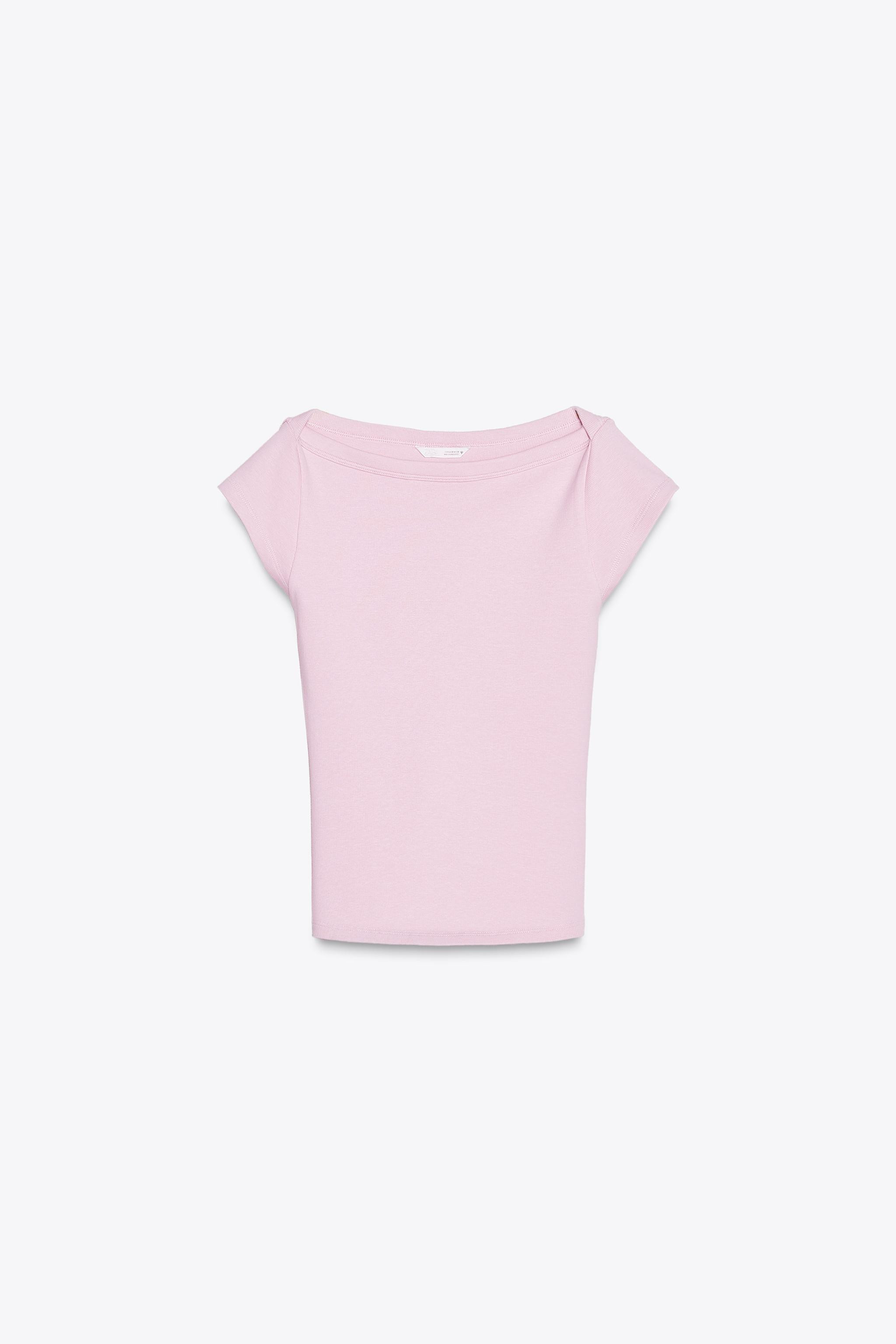 BOATNECK T-SHIRT | Zara US