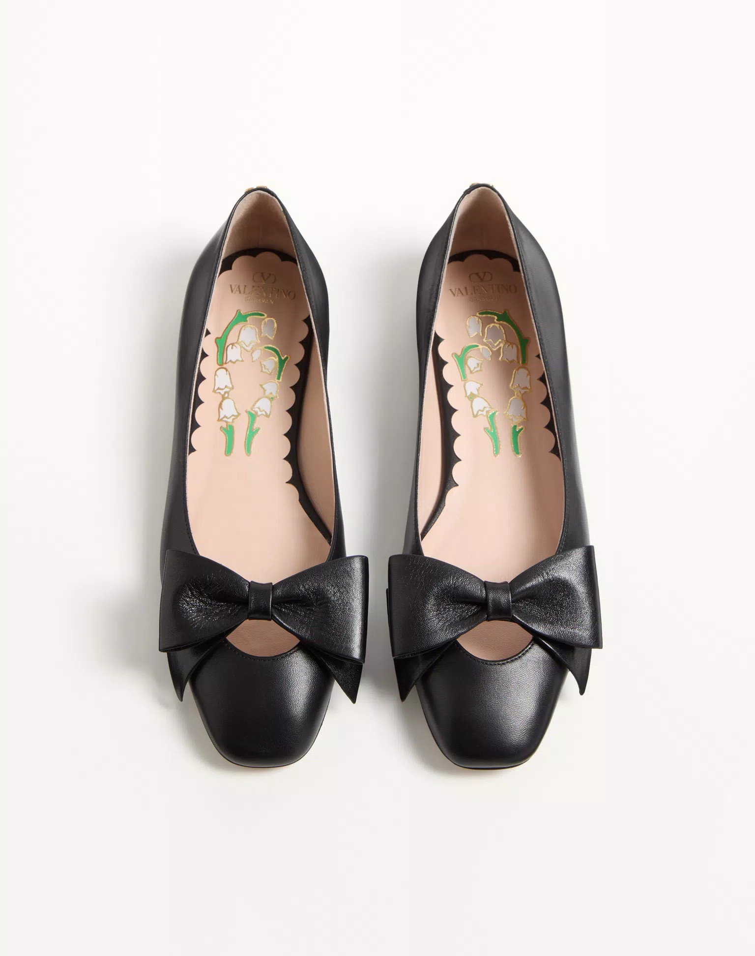 Bowow Kidskin Ballerina | Valentino