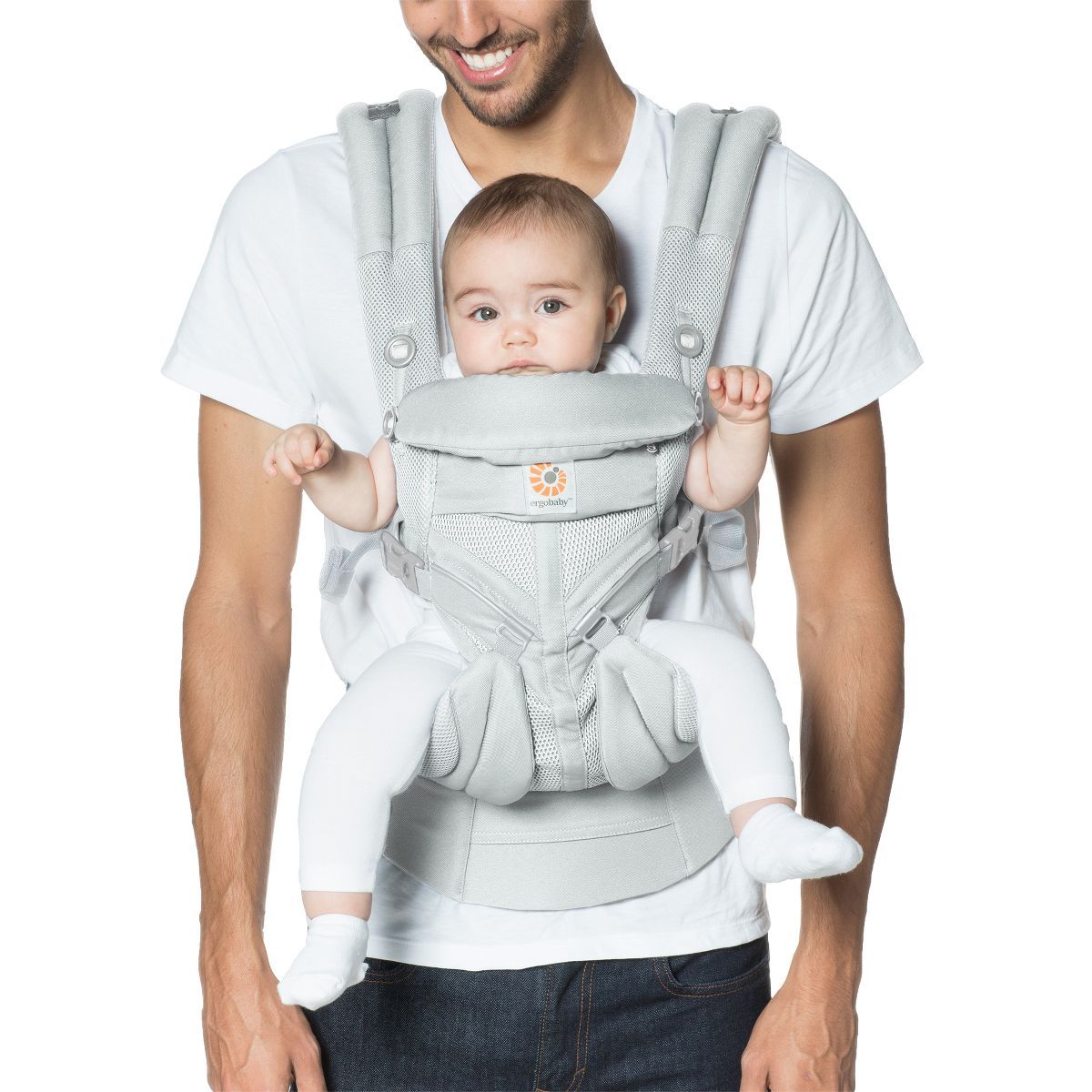 Ergobaby Omni 360 Cool Air Mesh All Position Breatheable Baby Carrier with Lumbar Support | Target