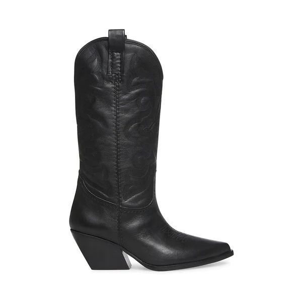 WEST BLACK LEATHER | Steve Madden (Canada)