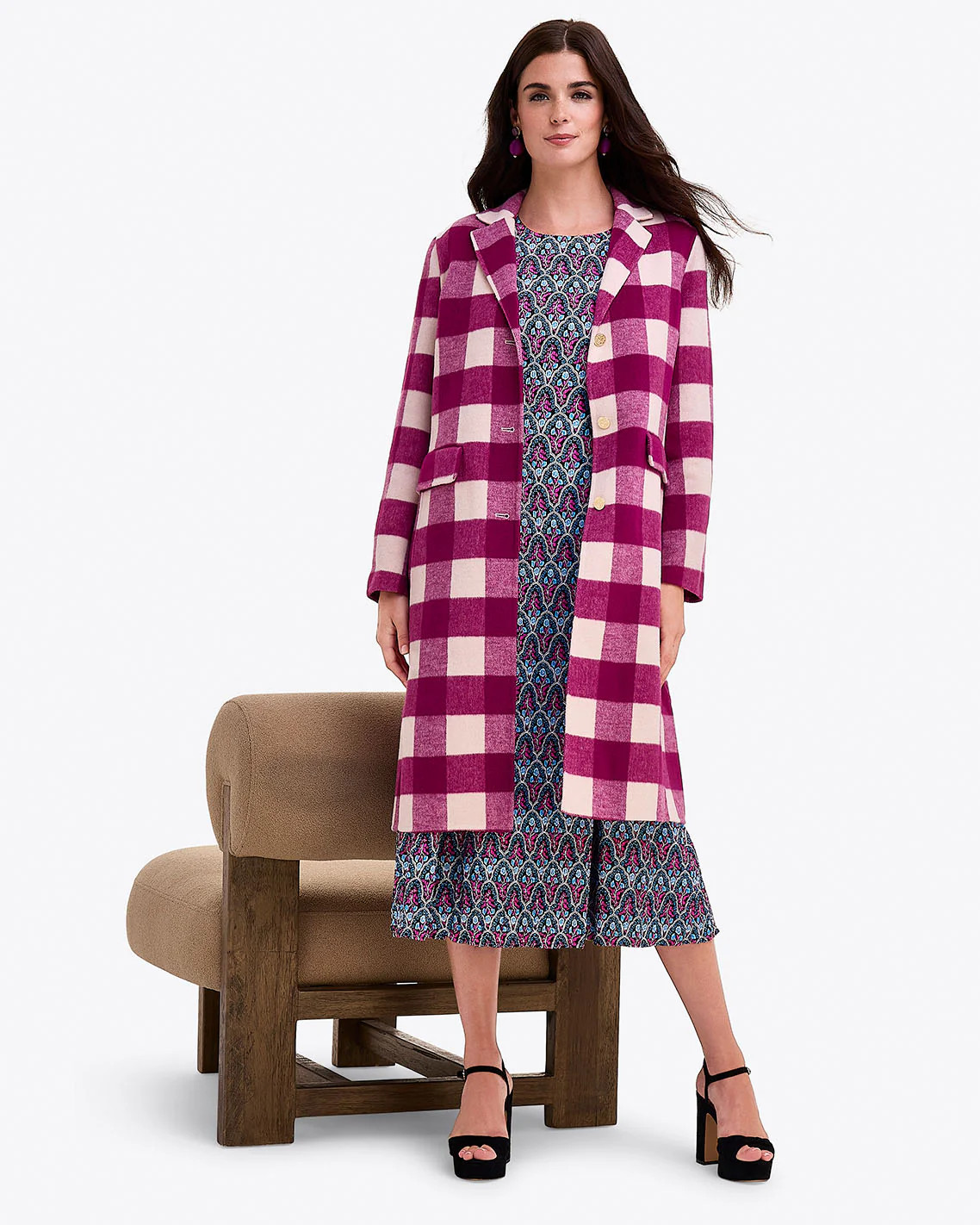 Gingham Coat | Draper James (US)