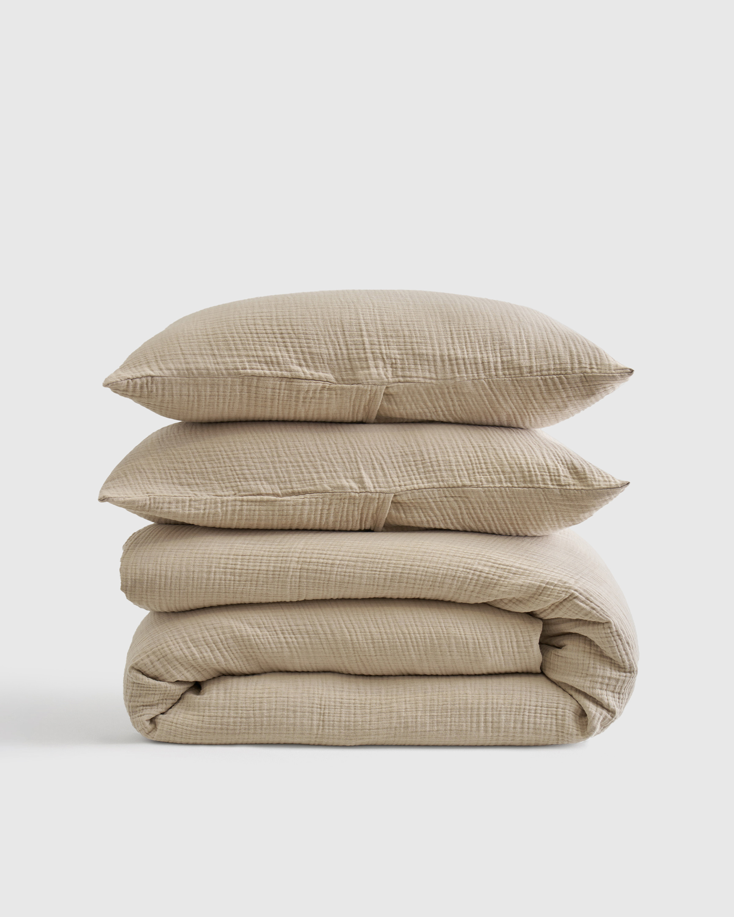 Organic Airy Gauze Duvet Cover Set | Quince