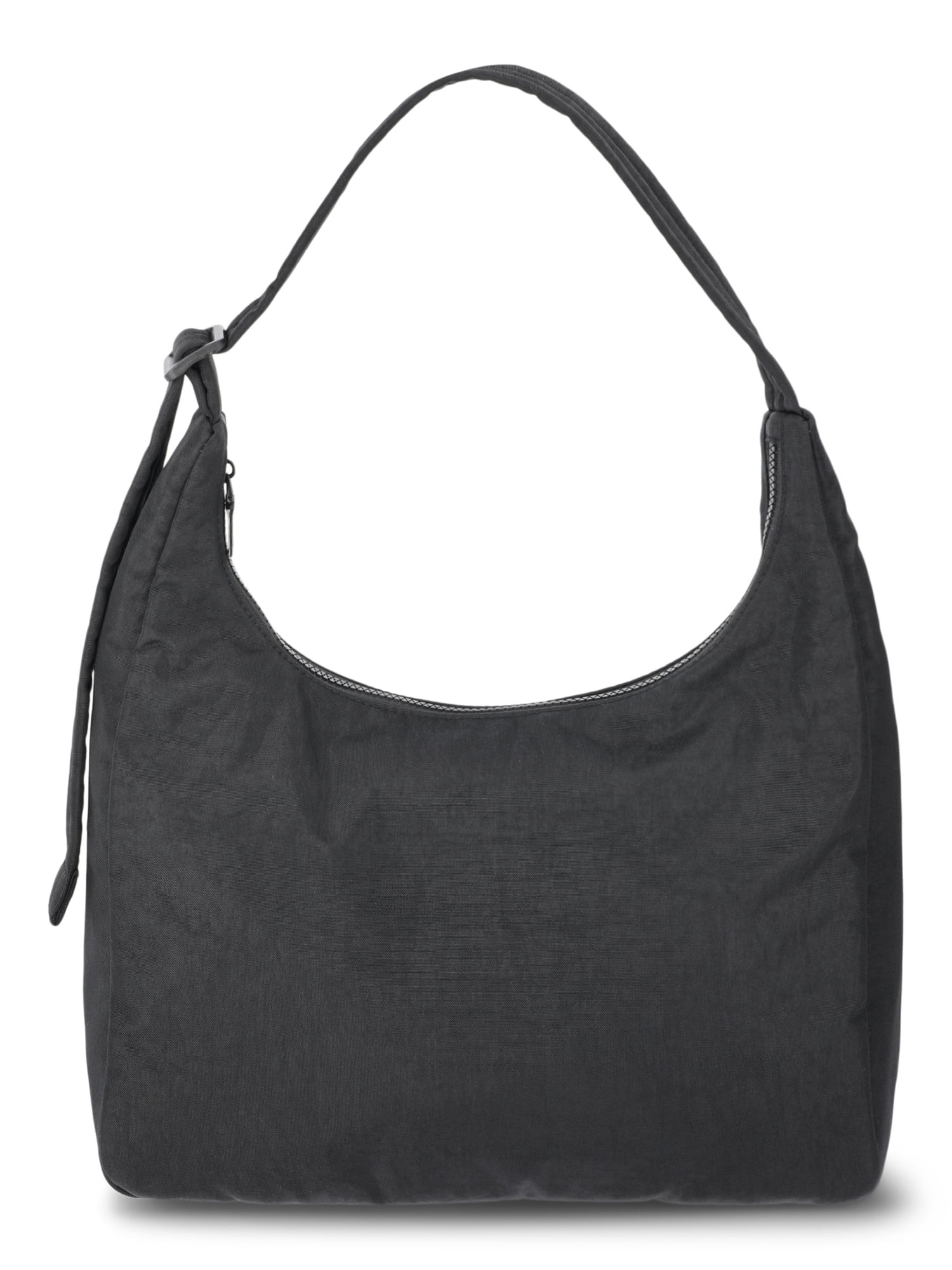 No Boundaries Hands Free XL Hobo Bag, Black, Women’s | Walmart (US)
