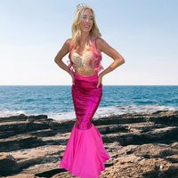 Mermaid Costume For Women Sequin Tail Skirt With High Waisted Slimming Design Features | Etsy (US)