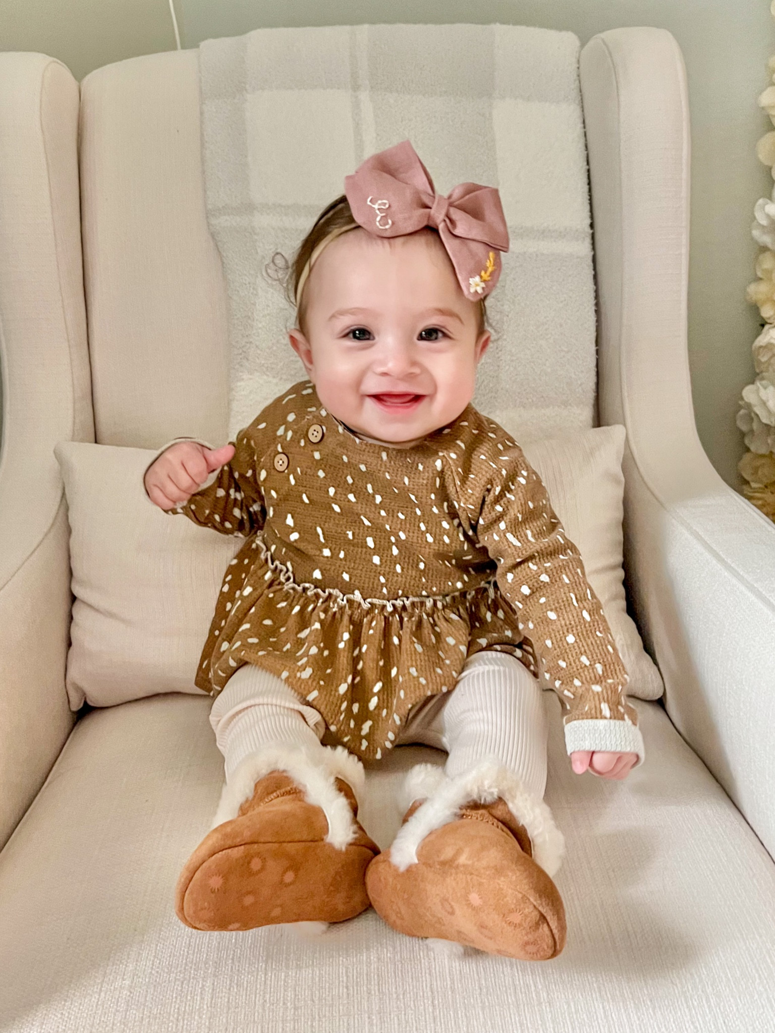Mud pie, baby girl outfit, baby Ugg boots 

#LTKbaby #LTKbump #LTKkids