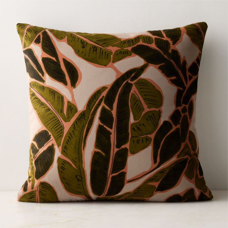 Corben Custom Throw Pillow Cover 23"x23" | CB2 | CB2