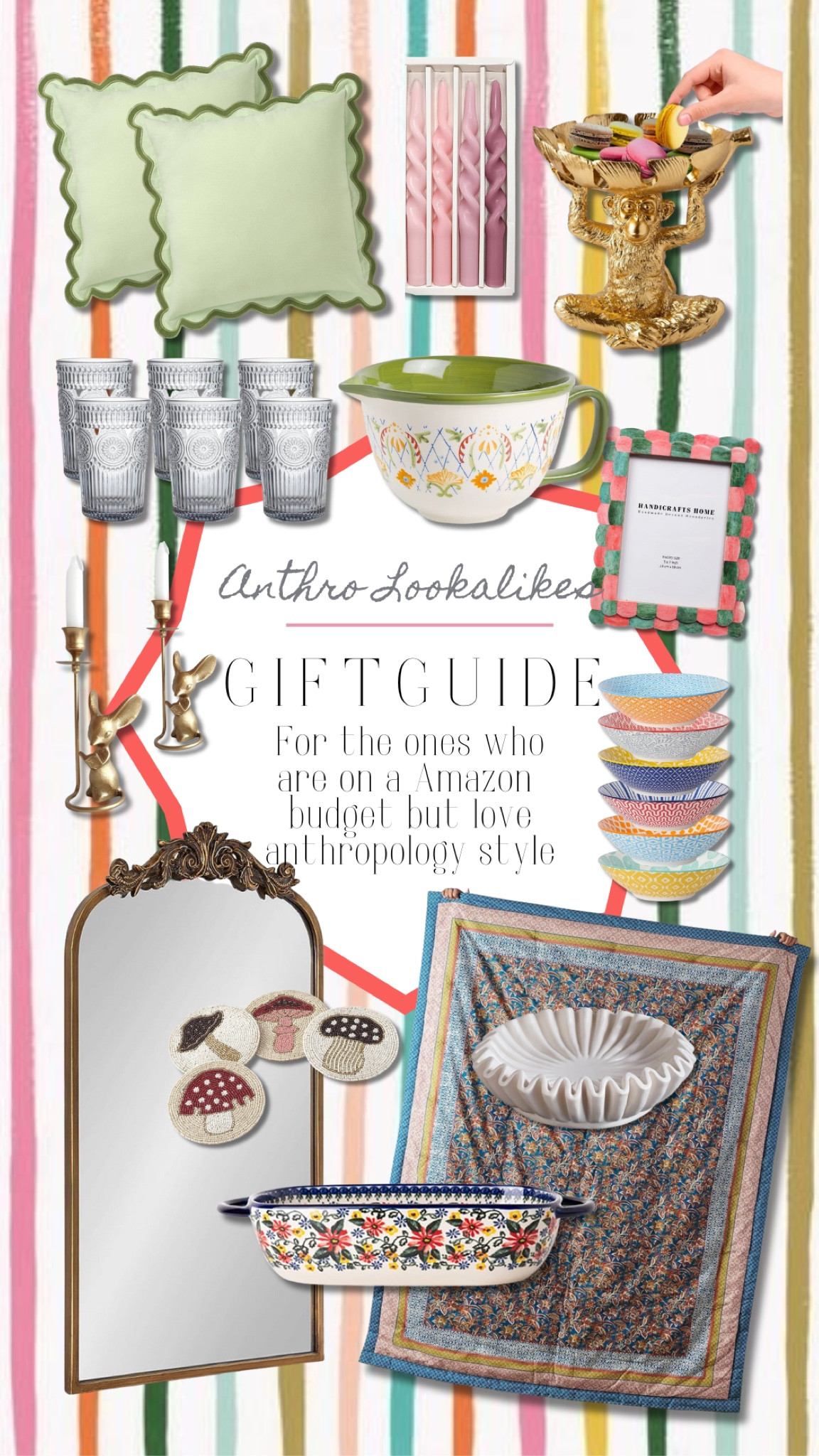 Anthropology lookalike gift guide 

#amazonfinds #amazon

#LTKSeasonal #LTKGiftGuide #LTKHoliday