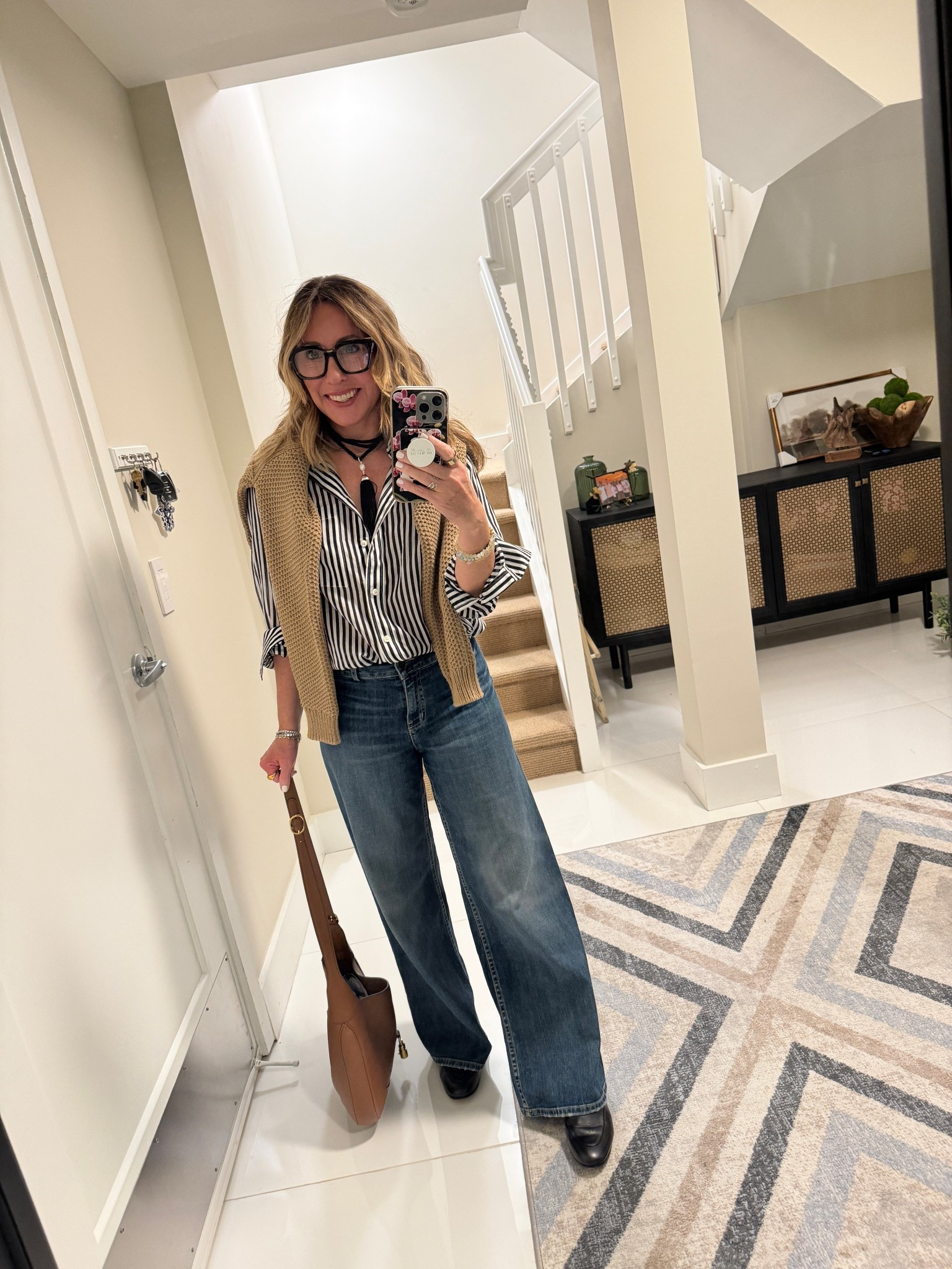 I think I’m realizing I eat out a lot when I’m in Florida 😜. A button up and denim is my go-to formula. And this tassel necklace added just a touch of oomph. 

#LTKSeasonal #LTKootd #LTKHoliday