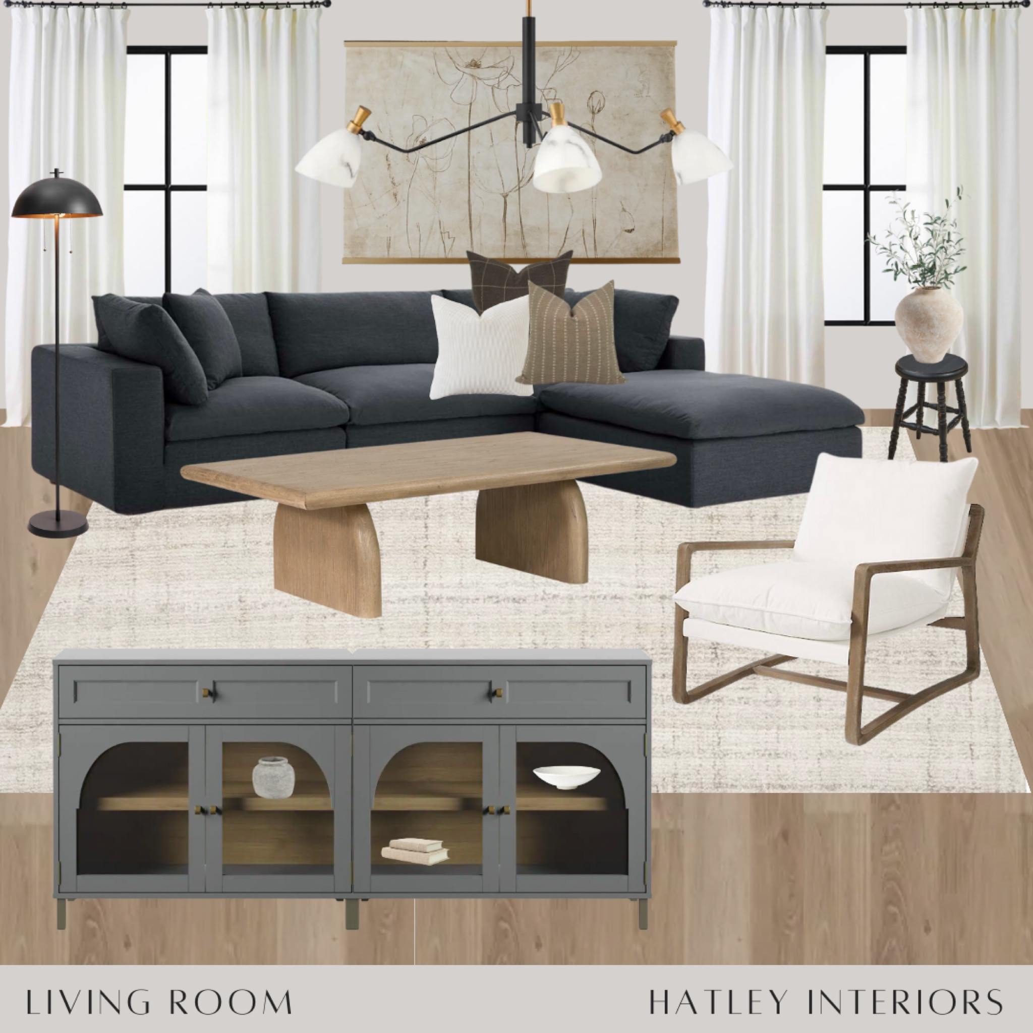 living room mood board design —

gray and neutral living room, blue living room, winter decor, spring decor, home decor, tv media console, blue sofa, wood coffee table, living room design 

#LTKhome #LTKunder50 #LTKunder100
