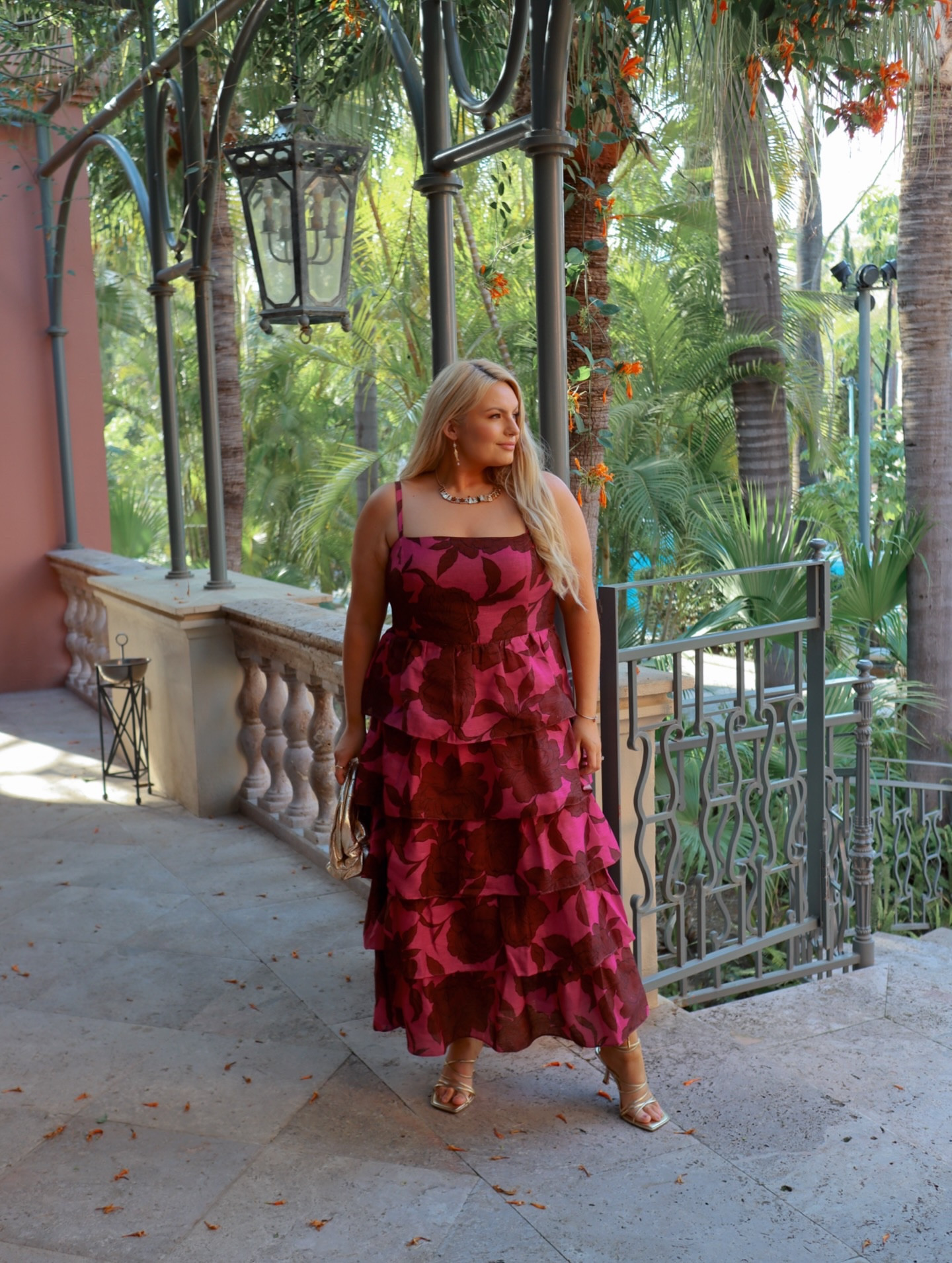 Pink & burgundy with a stretch back 👏 This would be such a pretty wedding guest outfit 🥹 

It comes in sizes 8-26 in their regular and curve line 

#LTKplussize #LTKmidsize #LTKtravel