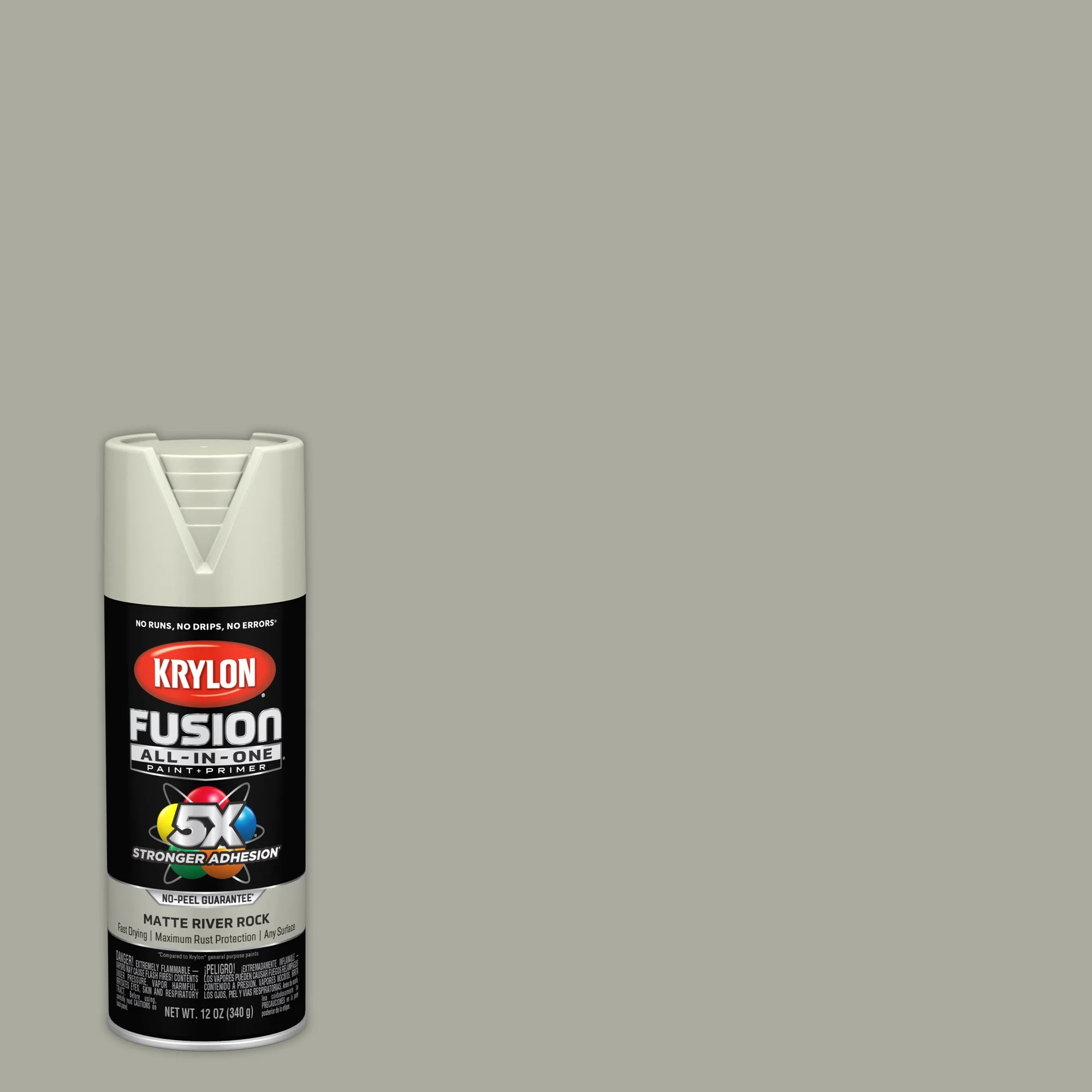 Krylon K02794007 Krylon Fusion All-In-One River Rock Matte 12 oz Spray Paint, Multi-Surface, (1 P... | Walmart (US)