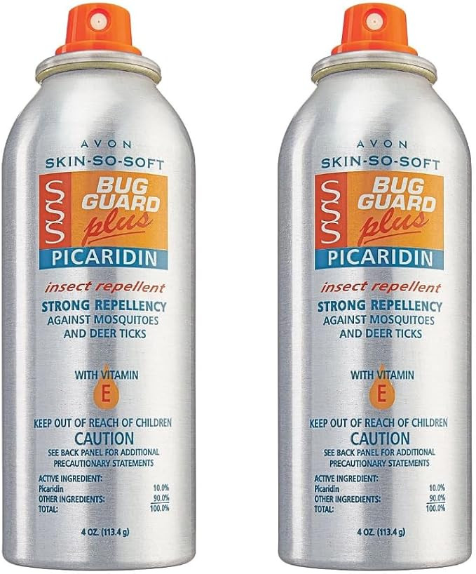 AVON Skin So Soft Bug Guard Plus Picaridin Aerosol Spray - 4 oz - 2 Pack | DEET-Free Insect & Mos... | Amazon (US)