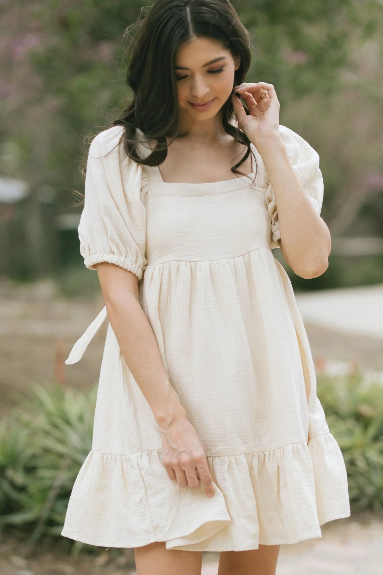 Melissa Babydoll Mini Dress | Morning Lavender