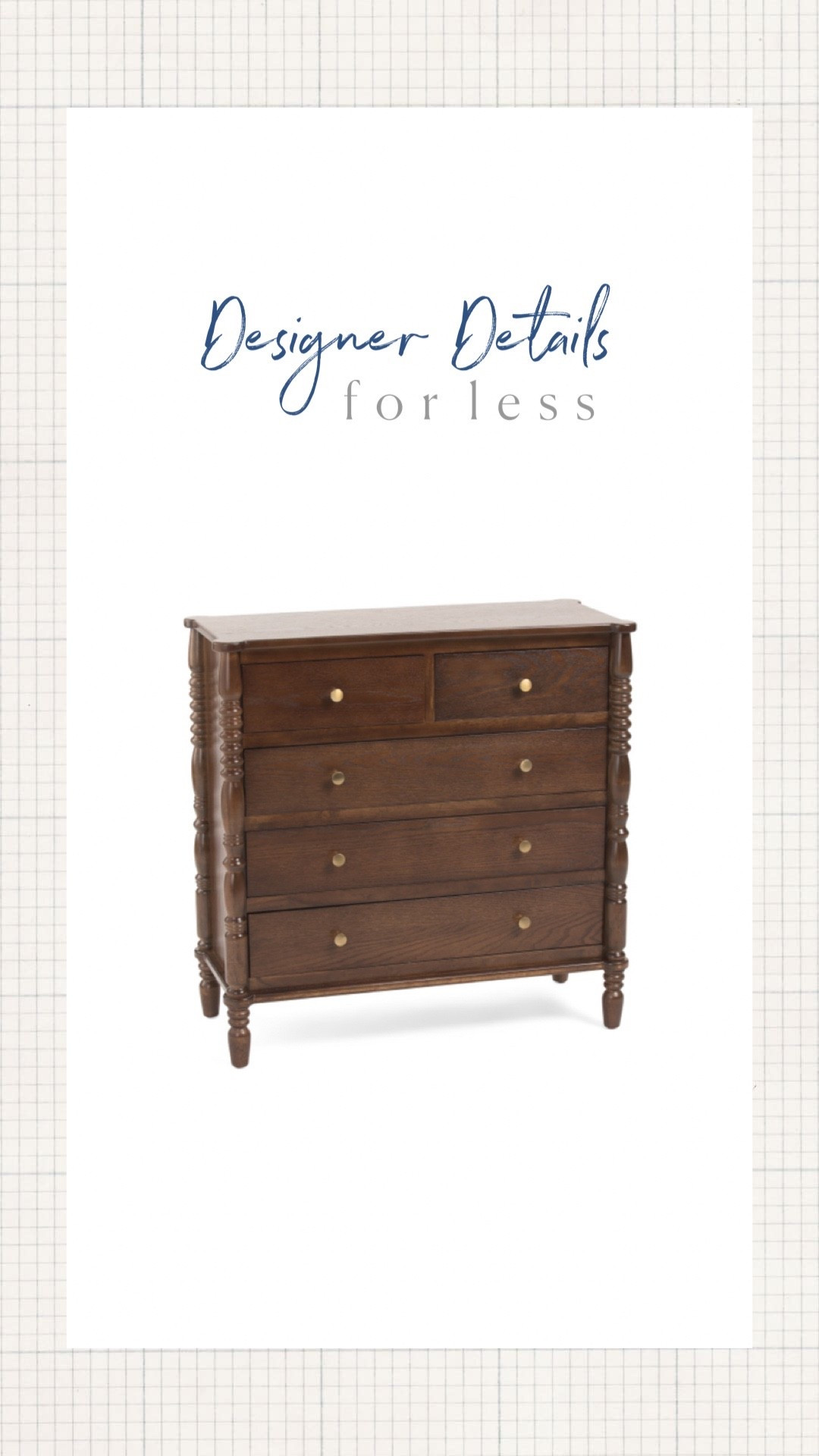 The details on this dresser make it look so much more expensive than it is! This would be so pretty in bedroom or even an entryway! 
#dresser #entryway #bedroomfurniture #lookforless #console 

#LTKHome