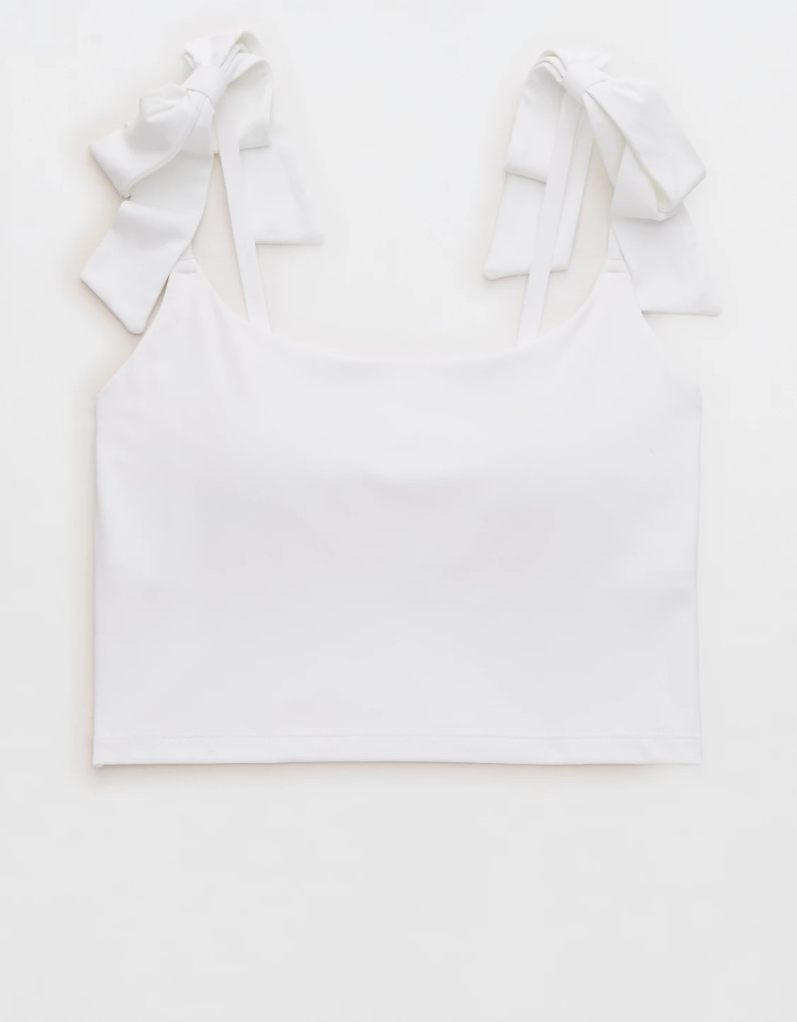 OFFLINE by Aerie Real Me Bow Longline Sports Bra | Aerie