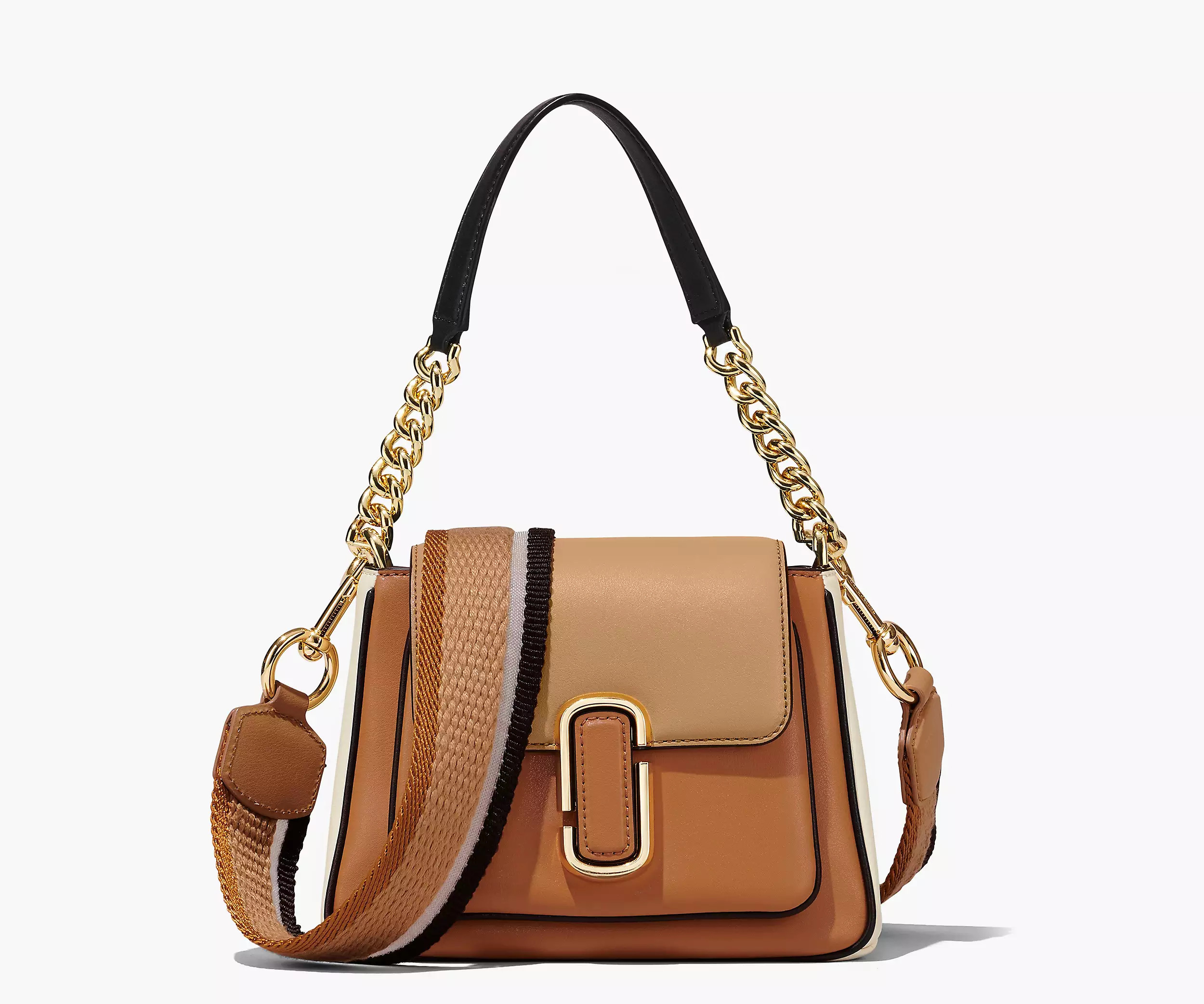The Colorblock J Marc Chain Mini Satchel | Marc Jacobs