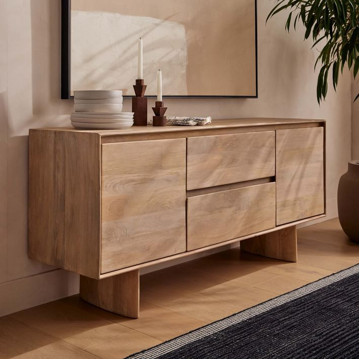 Anton Solid Wood Buffet (63") | West Elm (US)