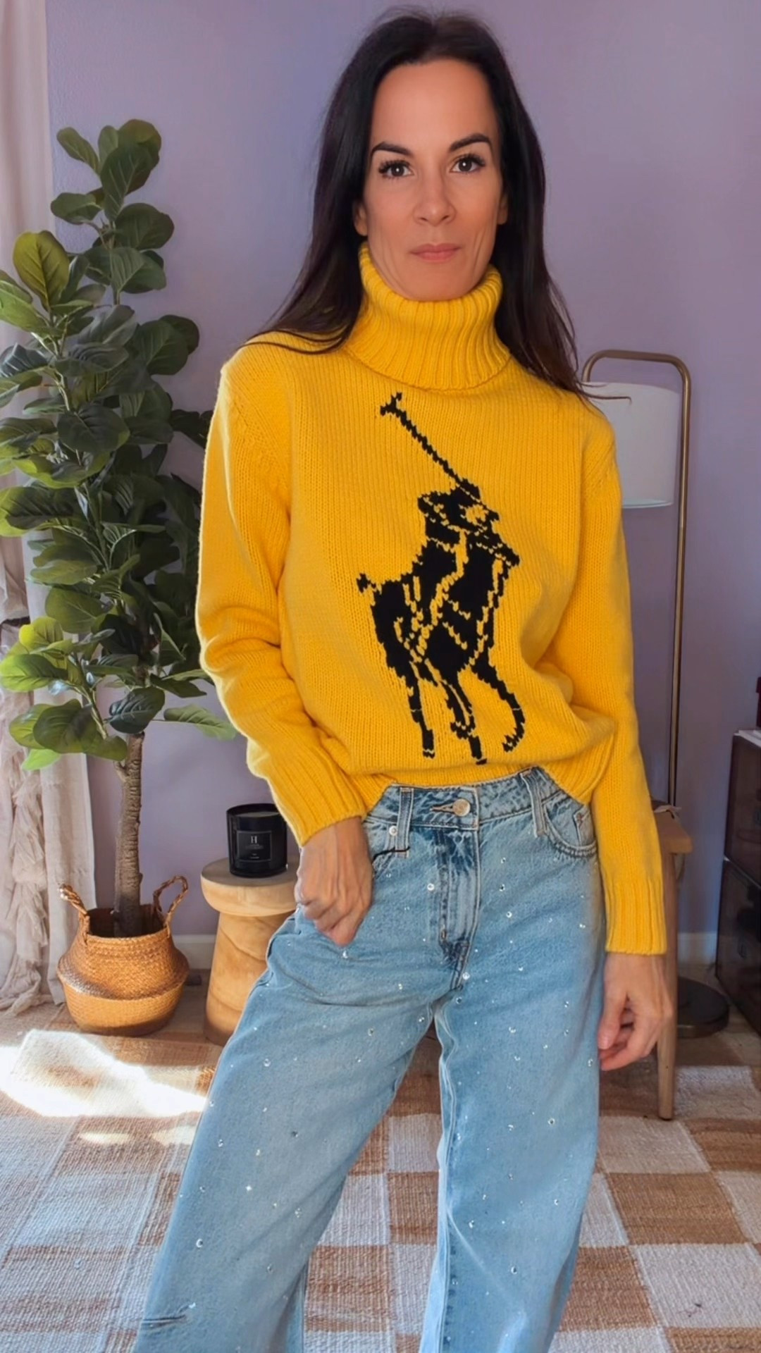 Tried, true, and extra sparkly ✨ These jeans are an absolute closet staple — classic, comfy, and casually covered in crystals because why not? 💎

Paired them with a bold pop of color because subtle has never really been my thing 😉 Holiday-ready, everyday wearable, and guaranteed to bring a little joy wherever you go. Denim that does the most? Say less.

Wearing XS in sweater and 24 in denim 

#LevisDenim #BaggyDadJeans #DazzledMe #SparkleSeason #HolidayStyle #FestiveFashion #DenimObsessed #ClosetStaples #CasualChic #StyledByMe #NicoleColeeStyle #LTKStyle #FashionOver40 #FunWithFashion #nicolecolee #levis #dazzleme #fashionblogger #styleblogger @revolve #revolveambassador 




#LTKHoliday #LTKootd #LTKGiftGuide