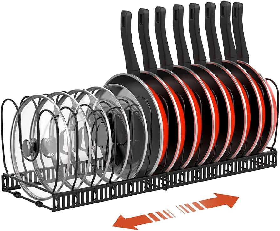Housolution Topfdeckelhalter Pfannen und Topfdeckel Organizer Deckelhalter | Amazon (DE)