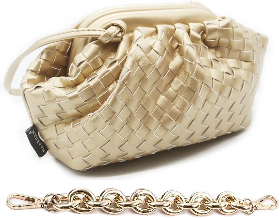 NAARIIAN Dumpling Bag,Clutch Purse for women Shoulder Bag Dupes Designer Cloud handbag PU Leather... | Amazon (US)