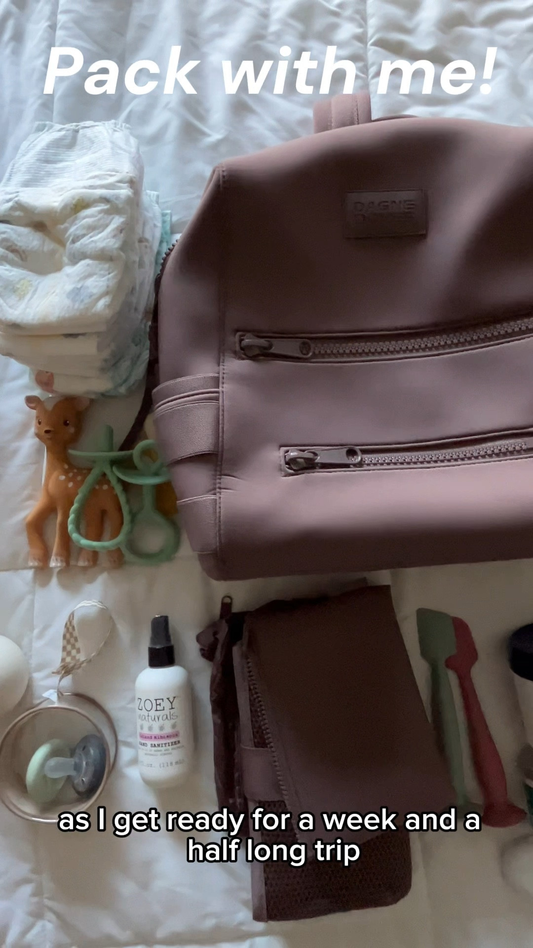 Pack my diaper bag with me for an early Christmas with family! ♥️
#packing #familytrip #roadtrip #momlife #baby

#LTKmomlife #LTKBaby