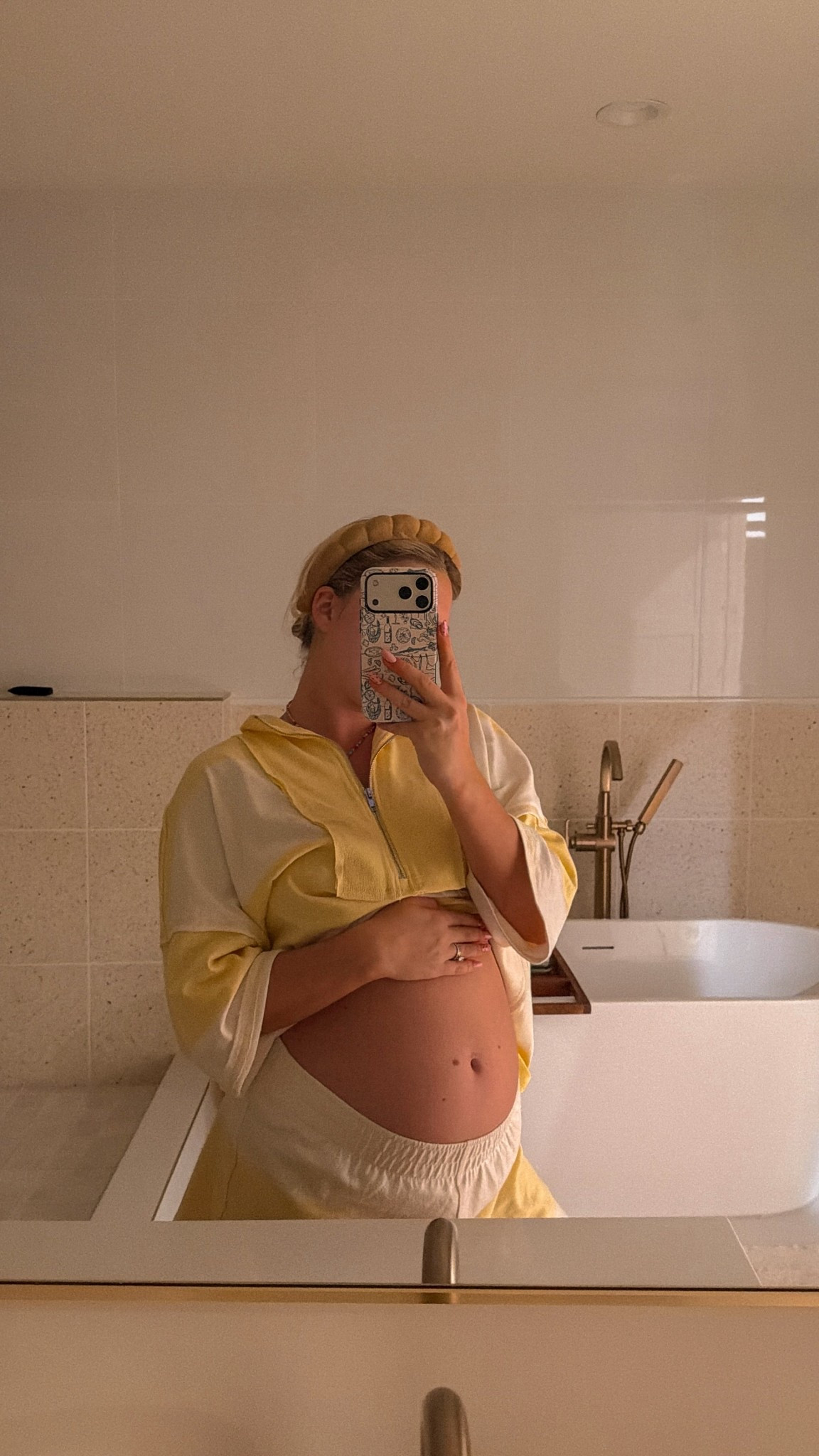 The cutest free people set! Wearing size L for the bump!! 

#LTKBump #LTKBaby #LTKSeasonal