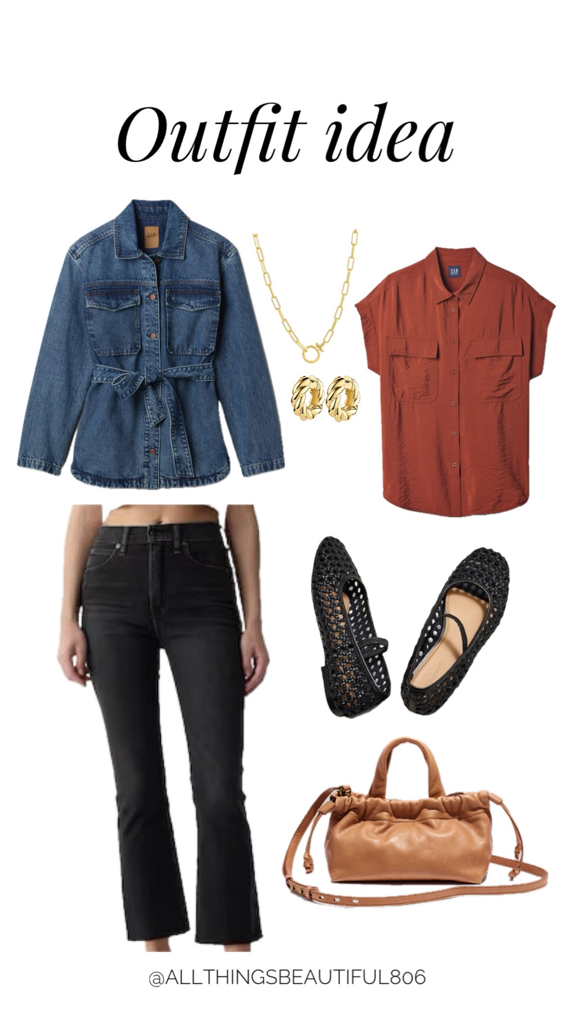 Fall outfit ideas
Fall fashion
Madewell 
Gap
Gorjana 
Style over 40
