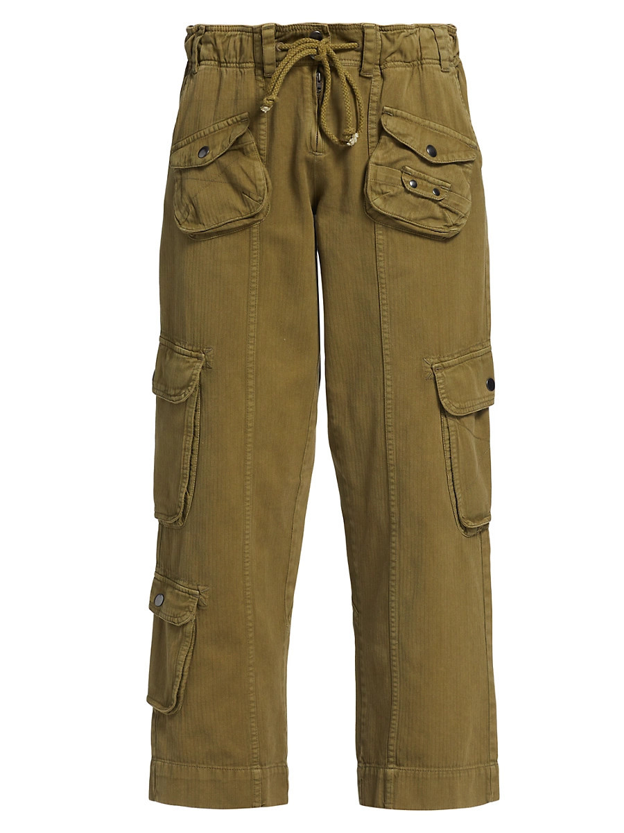 Women's Tahiti Drawstring Cargo Pants - Dried Herb - Size XL | Saks Fifth Avenue