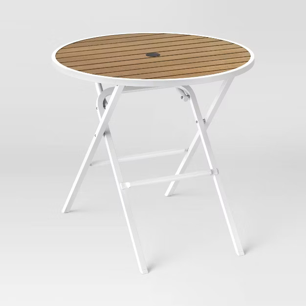 Bryant 32” Faux Wood Folding Patio Bistro Table - Project 62™ | Target