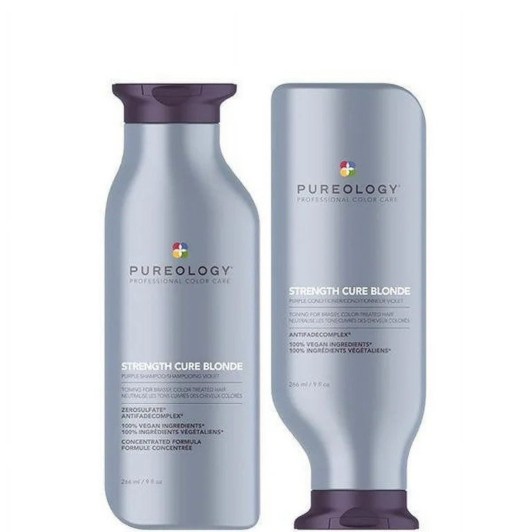 Pureology Strength Cure Blonde Shampoo & Conditioner Duo Set 9 oz - Walmart.com | Walmart (US)