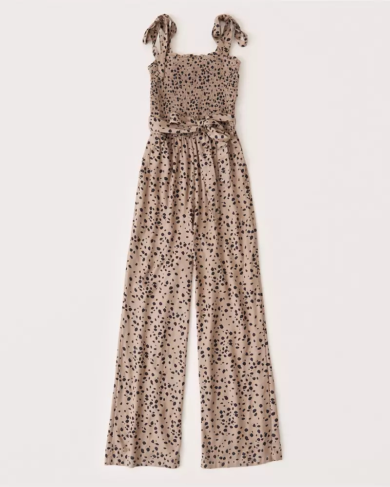 Smocked Jumpsuit | Abercrombie & Fitch US & UK