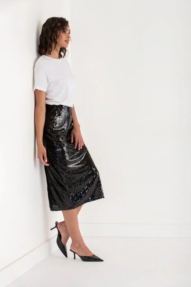 Sequin Midi Skirt | Rickis | Ricki's