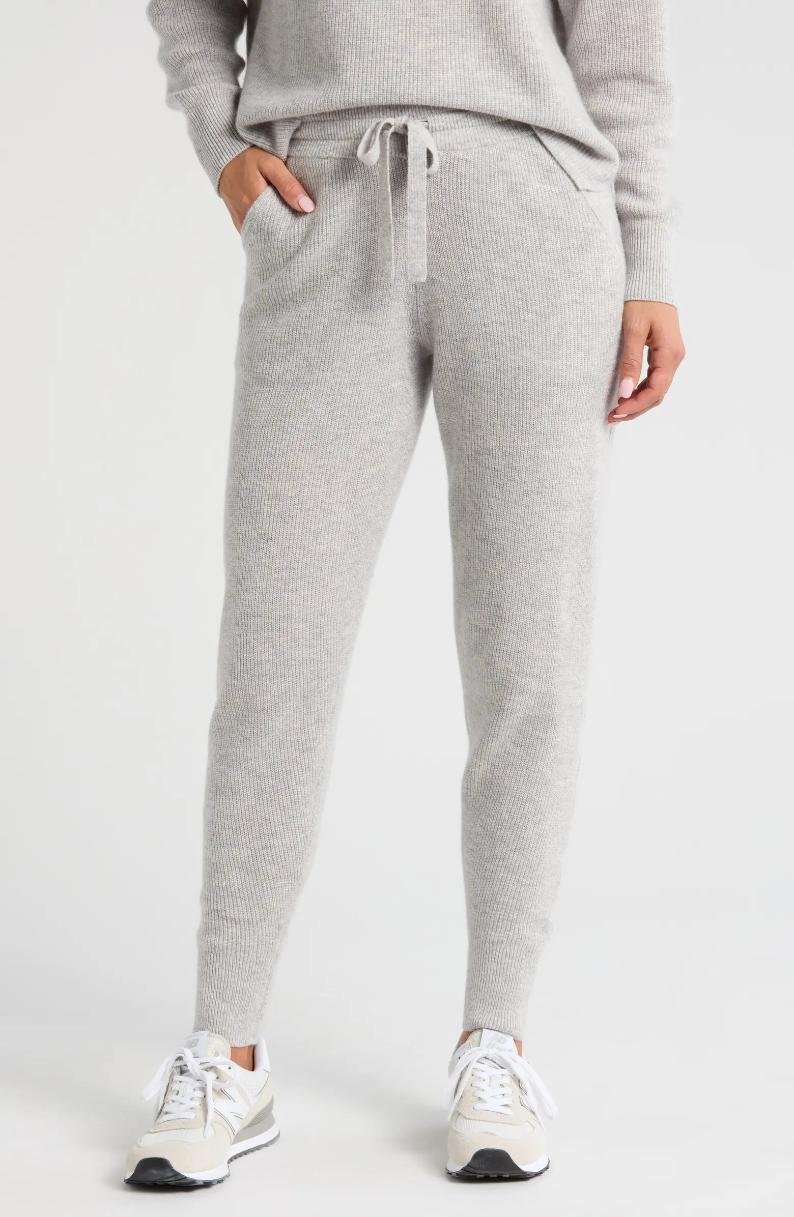 Wool & Cashmere Knit Joggers | Nordstrom