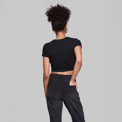 Women's Short Sleeve V-Neck Crew Neck T-Shirt - Wild Fable™ | Target