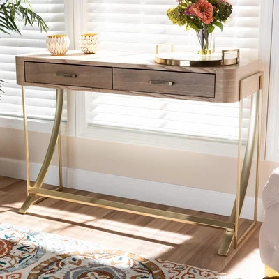 Korene Wood 2-Drawer Console Table | Wayfair North America