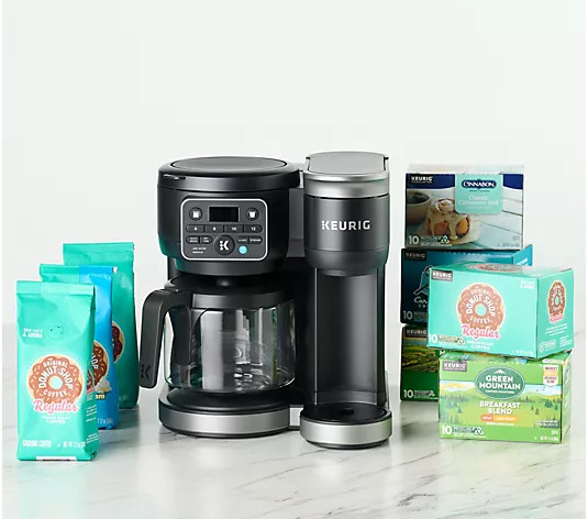 Keurig K-Duo Gen 2 Hot/Iced Single-Serve & Carafe Coffee Maker Bundle - QVC.com | QVC