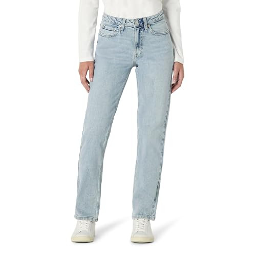 Amazon Essentials Women's High-Rise Straight Leg Jean | Amazon (US)