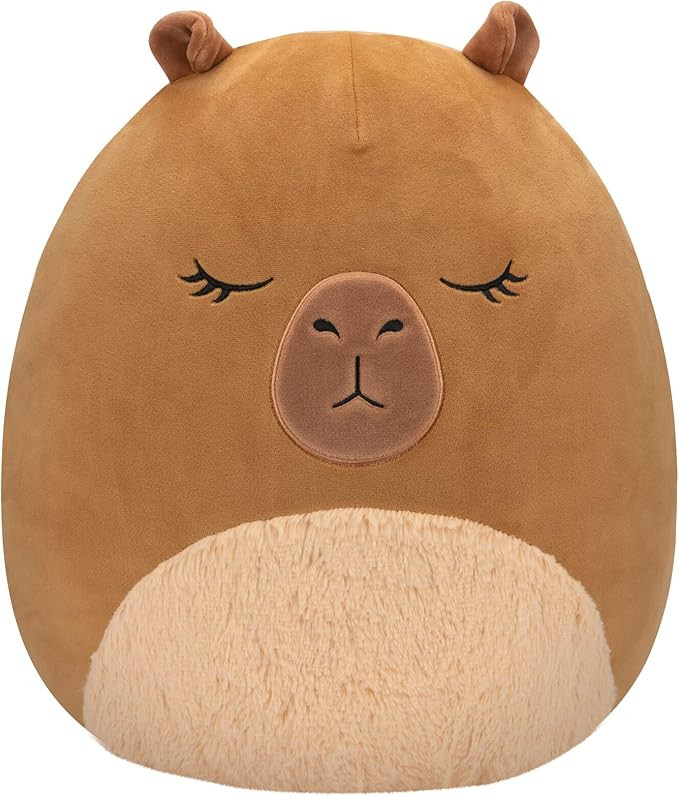 Squishmallows Original 14-Inch Lijjian Brown Capybara - Official Jazwares Large Plush | Amazon (US)