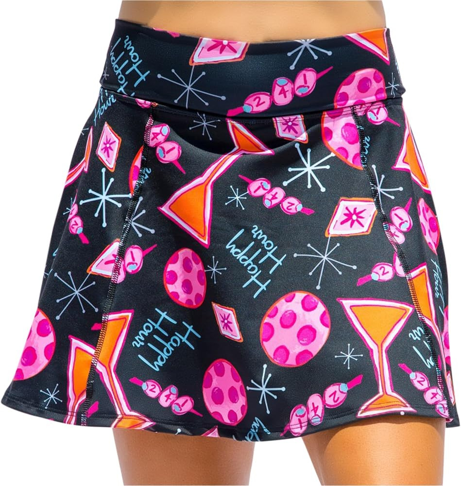 Pickleball Bella Women\u2019s A-Line Pickleball Skort \u2013 Lightweight Athletic Skirt with Buil... | Amazon (US)