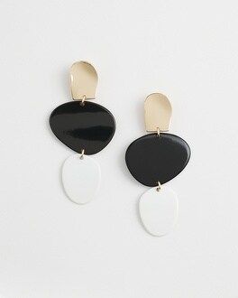 No Droop™ Two Tone Linear Earrings | Chico's