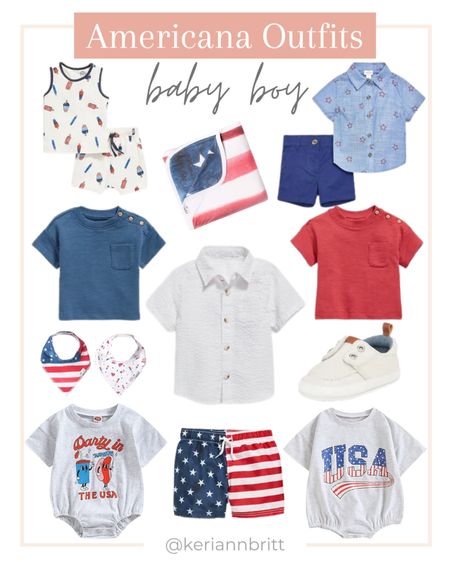 Baby Boy Americana Outfits 

Old navy baby / target baby / cat and jack / Amazon baby / Amazon kids / Fourth of July outfit/ 4th of July clothes / Independence Day outfit / Memorial Day outfit / usa baby outfit / American flag clothes / usa clothes 

#LTKSeasonal #LTKkids #LTKbaby