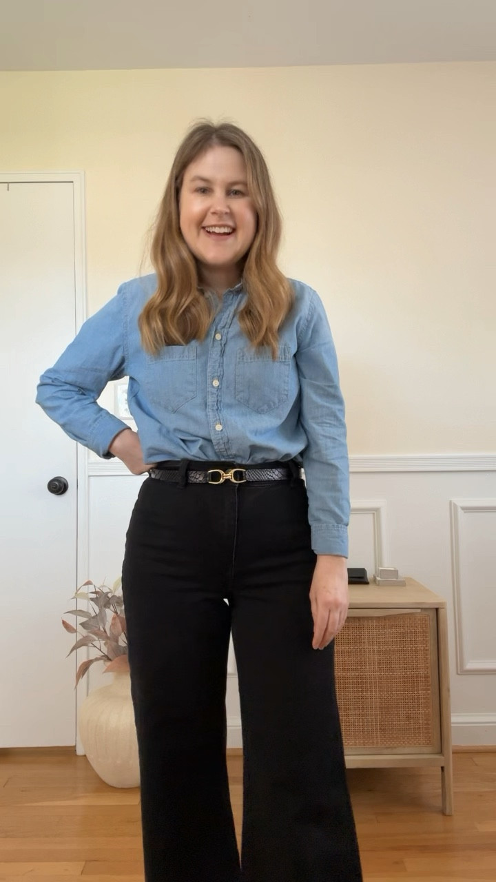 Love how these black ballet flat inspired espadrilles look with these culotte jeans! Pair with a simple linen top or a  blouse for a more polished look! 

#LTKstyletip #LTKSeasonal