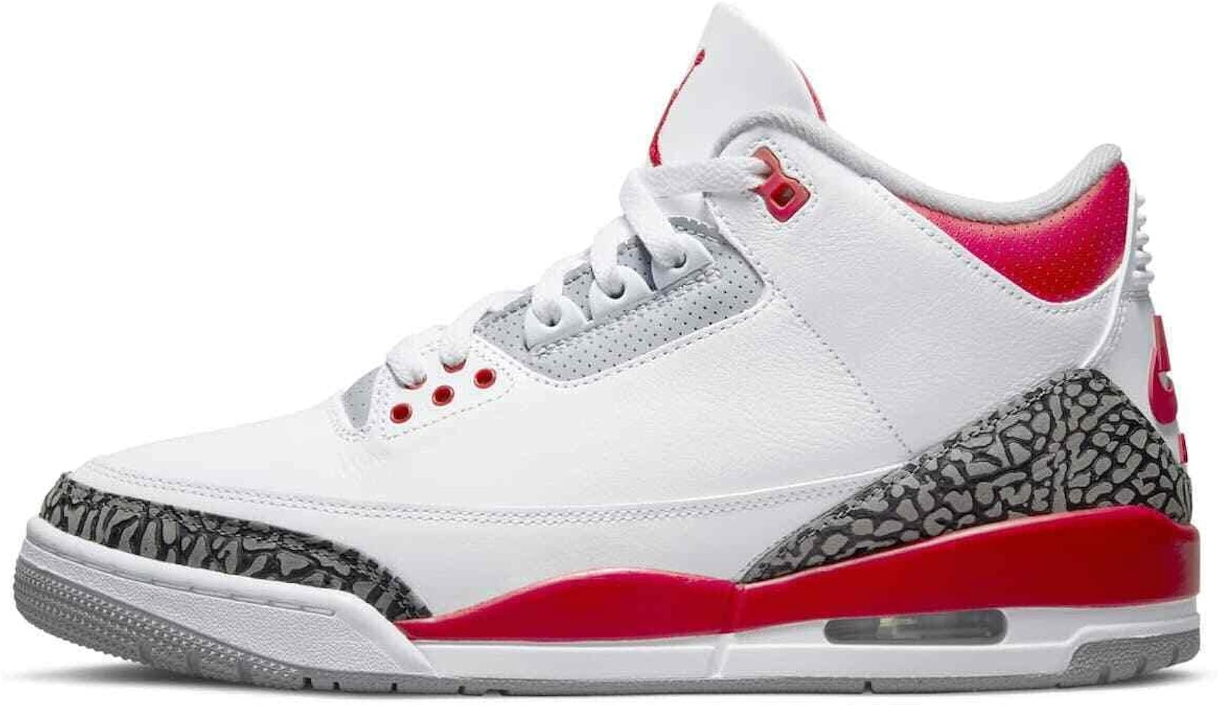 Jordan Mens Air Jordan 3 Retro Leather Synthetic Trainers | Amazon (US)