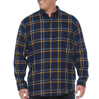 The Foundry Big & Tall Supply Co. Mens Long Sleeve Flannel Shirt | JCPenney