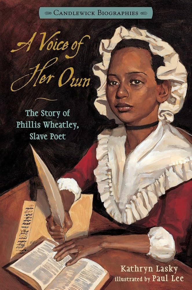 A Voice of Her Own: Candlewick Biographies: The Story of Phillis Wheatley, Slave Poet | Amazon (US)